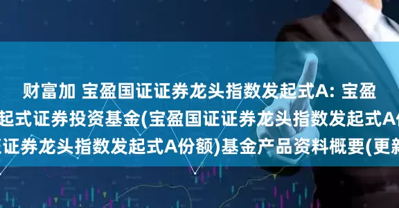 财富加 宝盈国证证券龙头指数发起式A: 宝盈国证证券龙头指数型发起式证券投资基金(宝盈国证证券龙头指数发起式A份额)基金产品资料概要(更新)